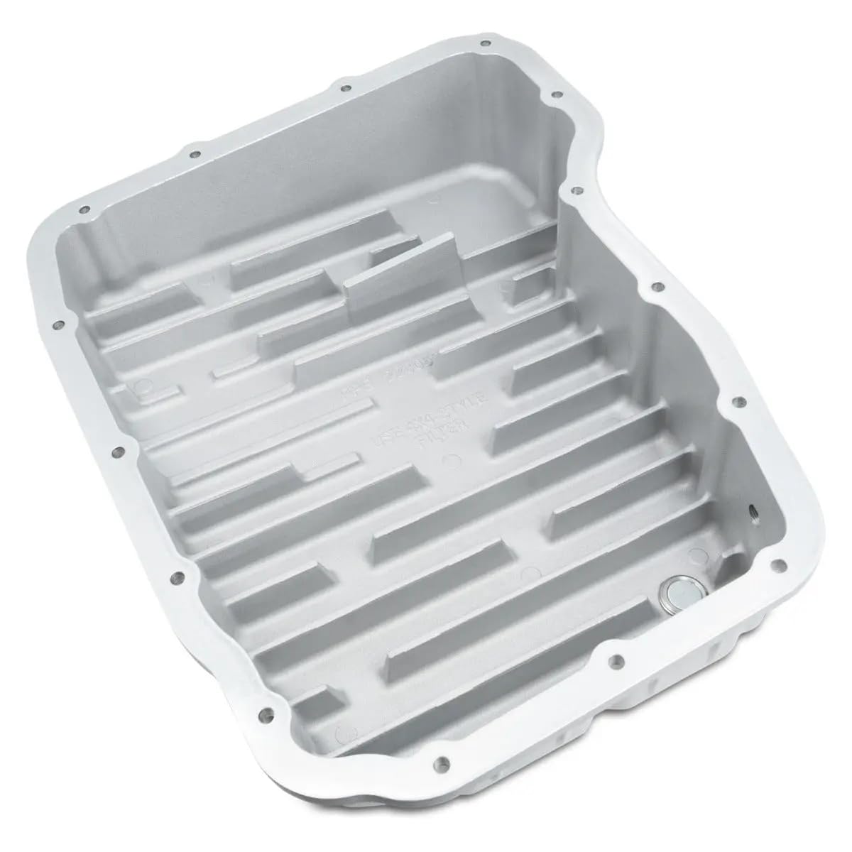 Heavy Duty PPE Transmission Pan (Brushed) 228052110 Compatible for Dodge Ram 2500/3500 6.7L 68RFE Transmission