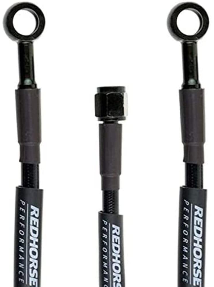 3402-03-20 Redhorse Performance Pre-Assembled Brake Line (Black), 1 Pack