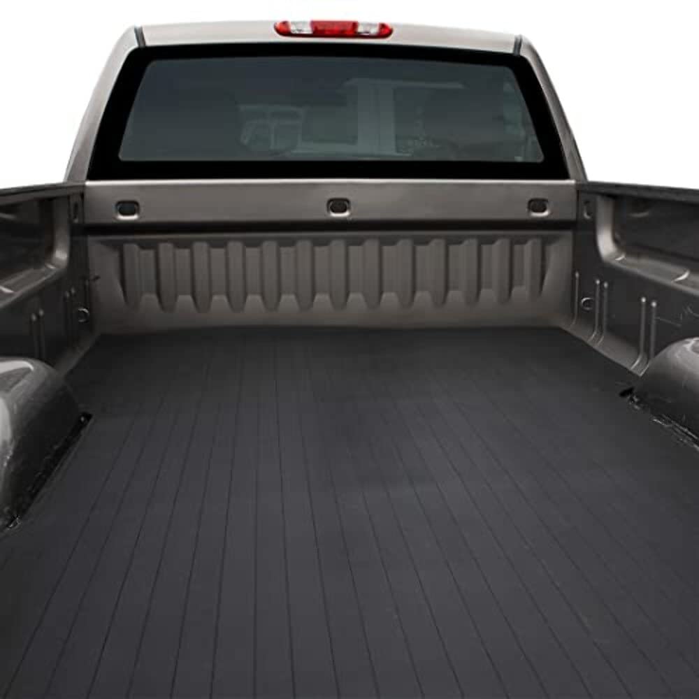 3/8" Thick Trailfx High Strength Rubber Bed Mat Direct-Fit for 2019-2024 Chevrolet/GMC Silverado/Sierra 5.5' Bed