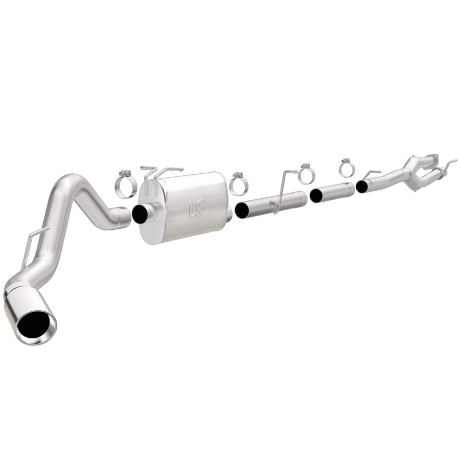 Performance Exhaust System MagnaFlow 19174: Cat-Back, Street Series, For 2011-2016 Ford F-250 Super Duty, For 2011-2016 Ford F-350 Super Duty, Single Passenger Side Rear Exit