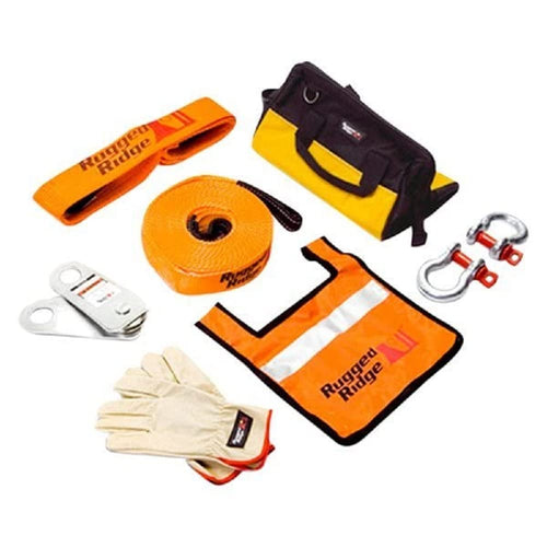 XHD Recovery Gear Kit | Rugged Ridge, 20000 Lbs | 15104.25
