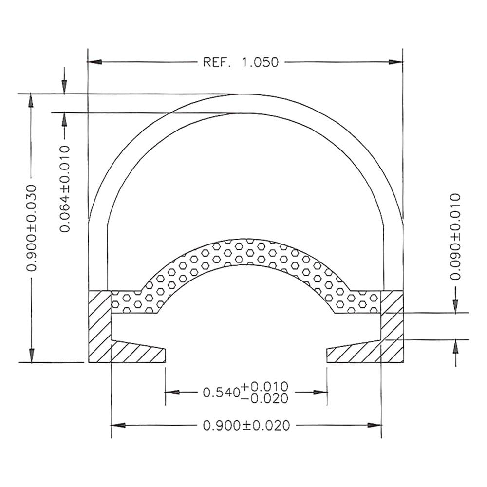 Black AP Products 018-2004 Slide Out Modified EKD Seal