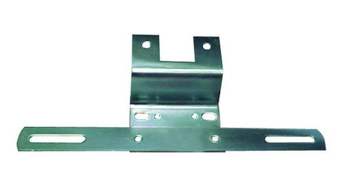 Zinc Plated Steel Optronics LP15SBP License Plate Bracket, Silver