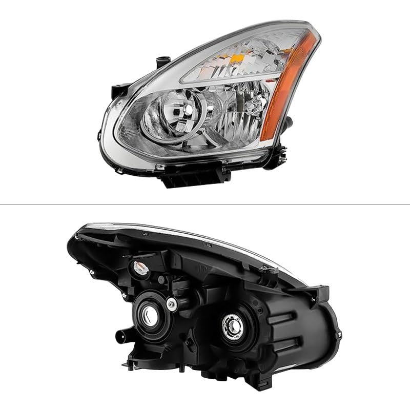 OEM Style Xtune Headlights (HD-JH-NROG08-AM-C) (OE)