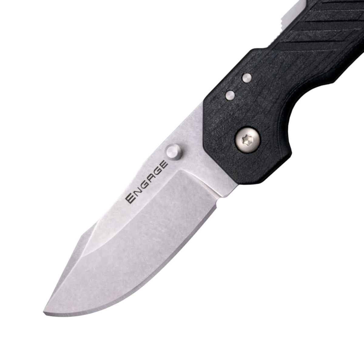 Cold Steel 2.5in Engage Steel 4116SS with GFN Handle and Atlas Lock Black