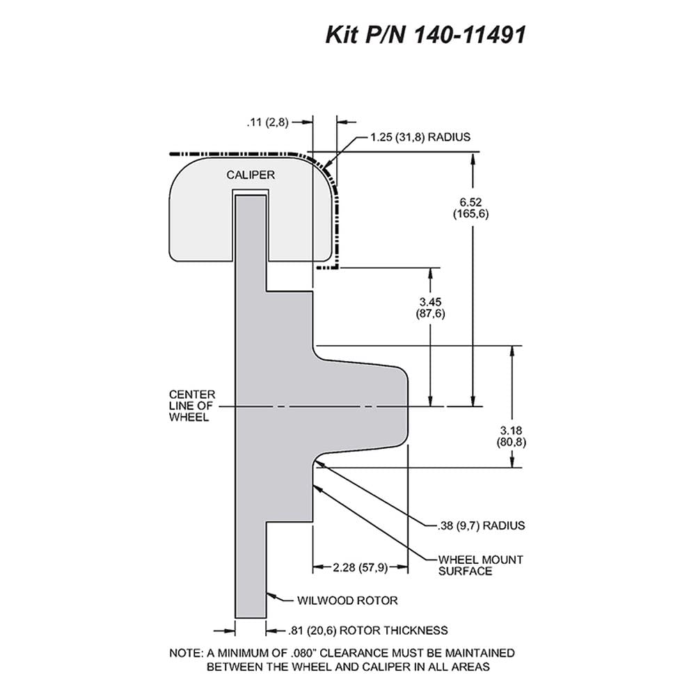 Drill-Red FDLI Front Kit,11.00"