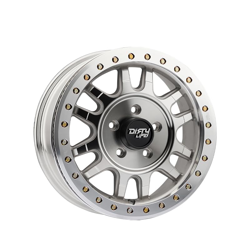 Canyon Pro Sxs Dirty Life (9309R) Machined Wheel with Non Chrome (15 x 17. inches /1 x 15 inches, 13 inches Offset)