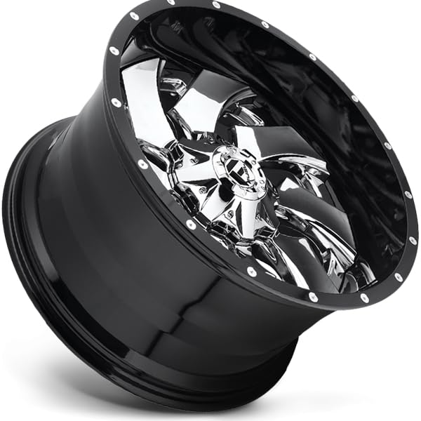 2PC Fuel D240 20X9 8X180 CHR-PLATED-GBL 20MM - D24020901857