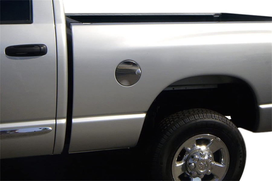 Gas Door Skin ICI - Innovative Creations Stainless Steel Fits 1988-1998 Chevrolet GMC Fullsize Truck C/K
