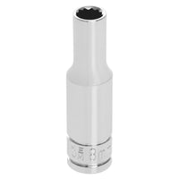 12-Point Performance Tool W38708 Socket, 3/8-Inch Drive, 8mm