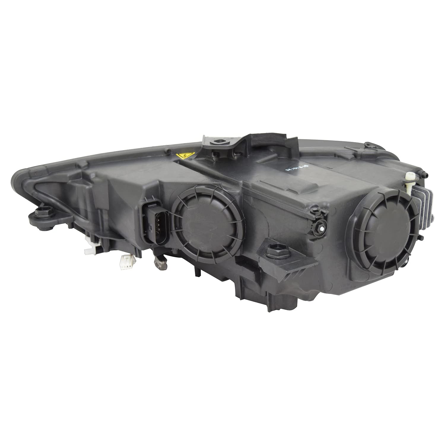 Right TYC Headlight Assembly Compatible with 2015-2016 Audi A3