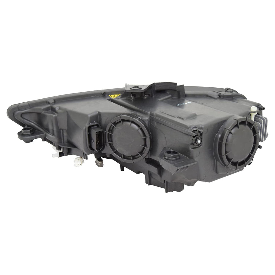 Right TYC Headlight Assembly Compatible with 2015-2016 Audi A3