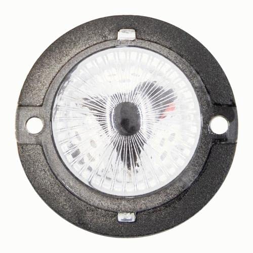 Heise 1 Inch Hidden Strobe White Marker Lights - 9 Led