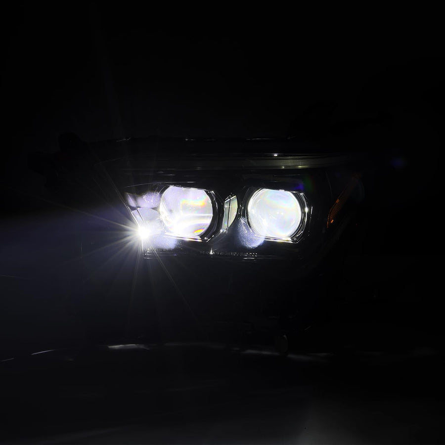 AlphaRex LED Projector Headlights Alpha-Black for 24-25 Tacoma /25-up 4Runner OG-Style LUXX-Series