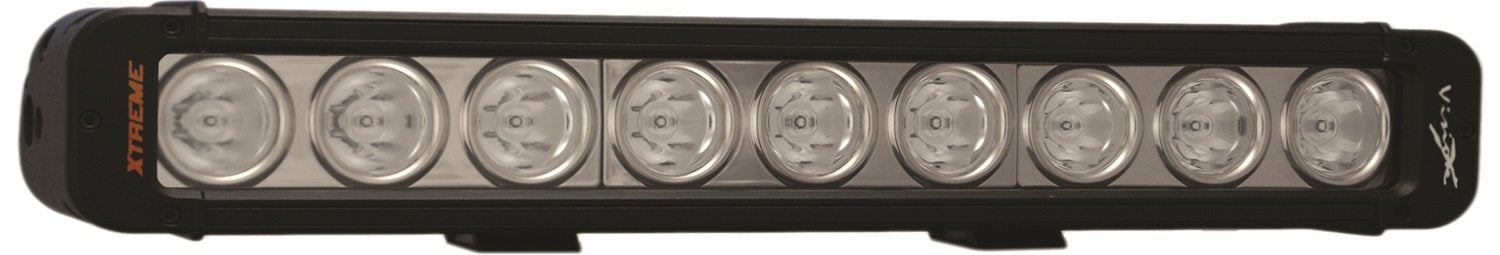Xmitter Low Profile Vision X Lighting 4000780 Black 12" 5W Wide LED Flood Light Bar Xtreme