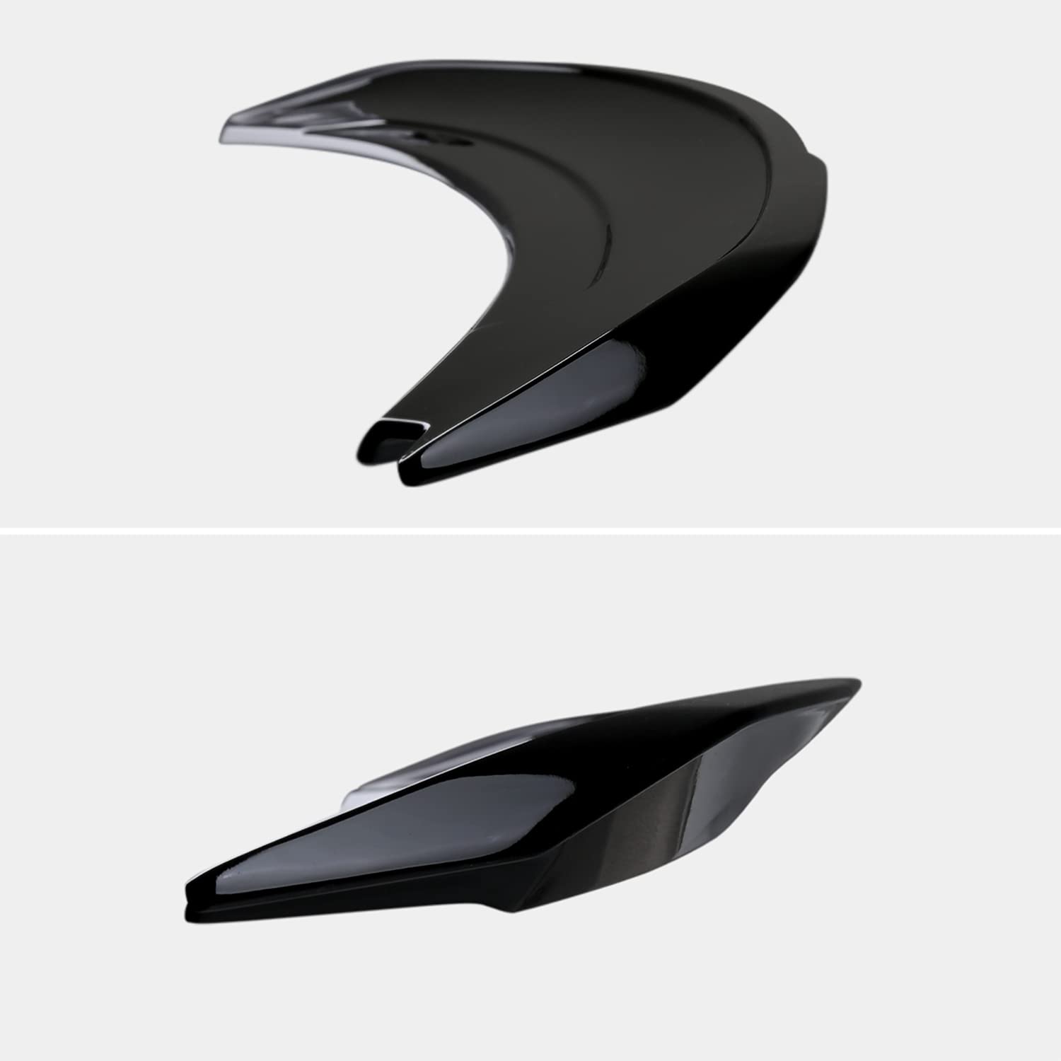 Track Pack Style Spec-D Tuning Glossy Black ABS Rear Trunk Spoiler Compatible with 2015-2022 Ford Mustang Models