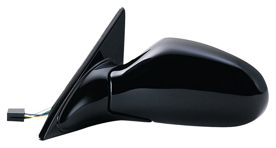 Black Driver Side Mirror for Chrysler Concorde, Dodge Intrepid, Foldaway; Eagle Vision, Heated Power, Black
