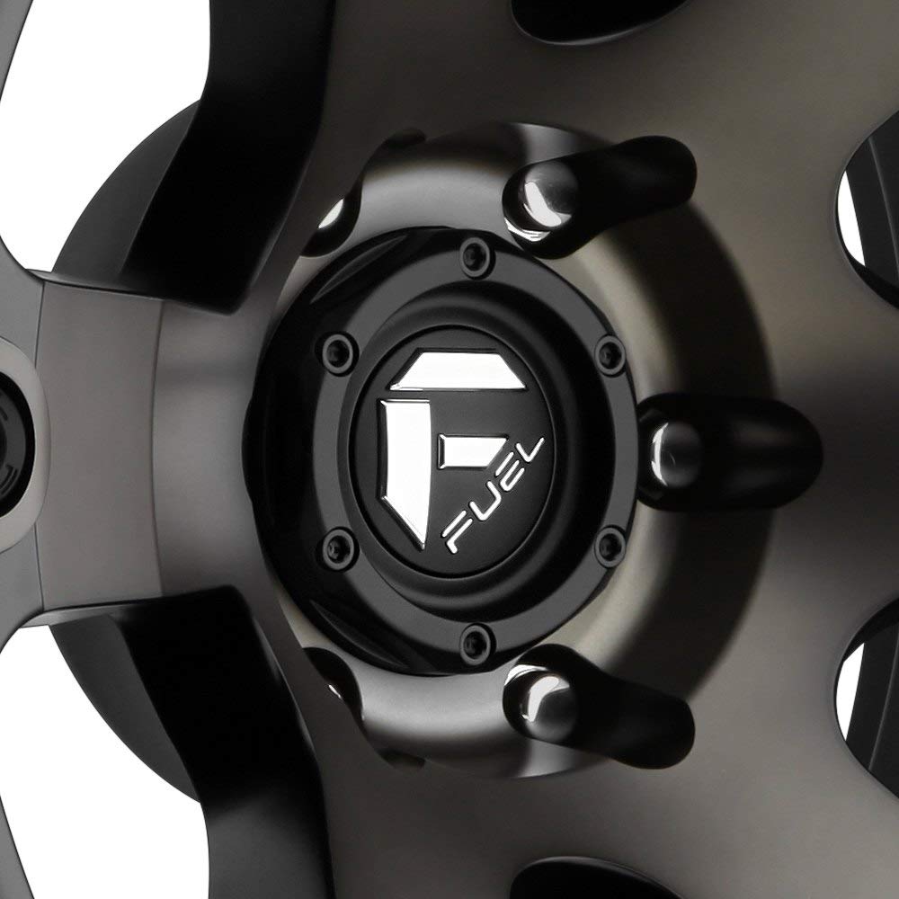 D564 Fuel Beast Machined Black DDT 20x12 6x5.5-44mm (D56420208347)