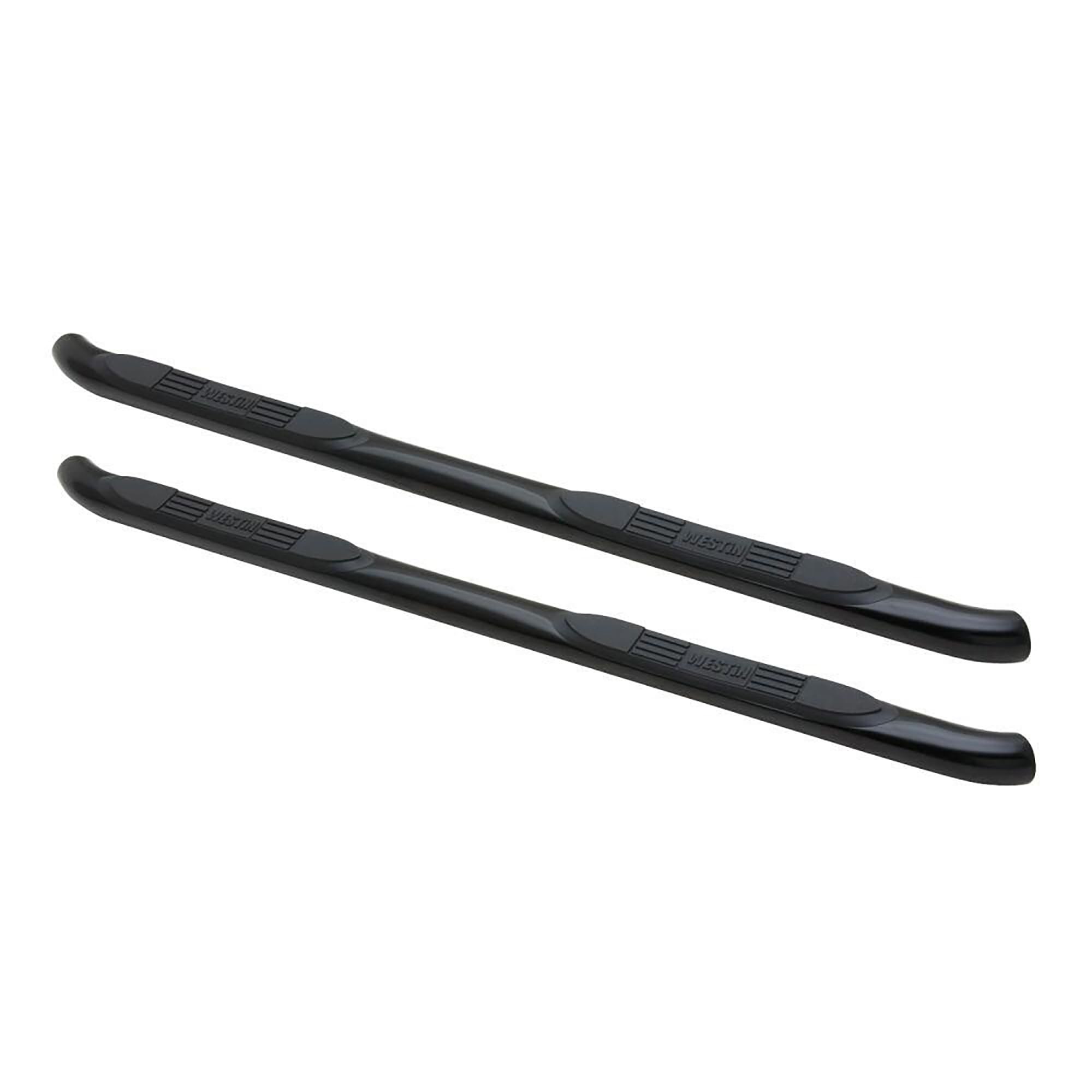 Westin E-Series 23-3405 3 Round Nerf Bars fits 2007-2012 Nitro Black Pair
