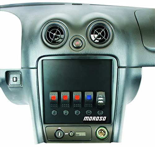 Dash Blockoff Plate Moroso 74317, Fits Mazda Miata NB 99-04