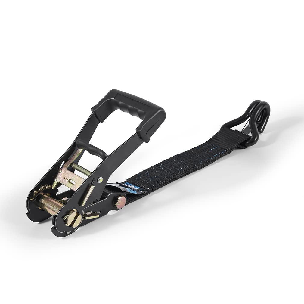 Off-Road Vehicle Borne Ratchet Tie-Down Kit, Black