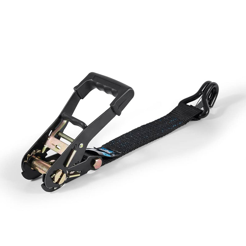 Off-Road Vehicle Borne Ratchet Tie-Down Kit, Black