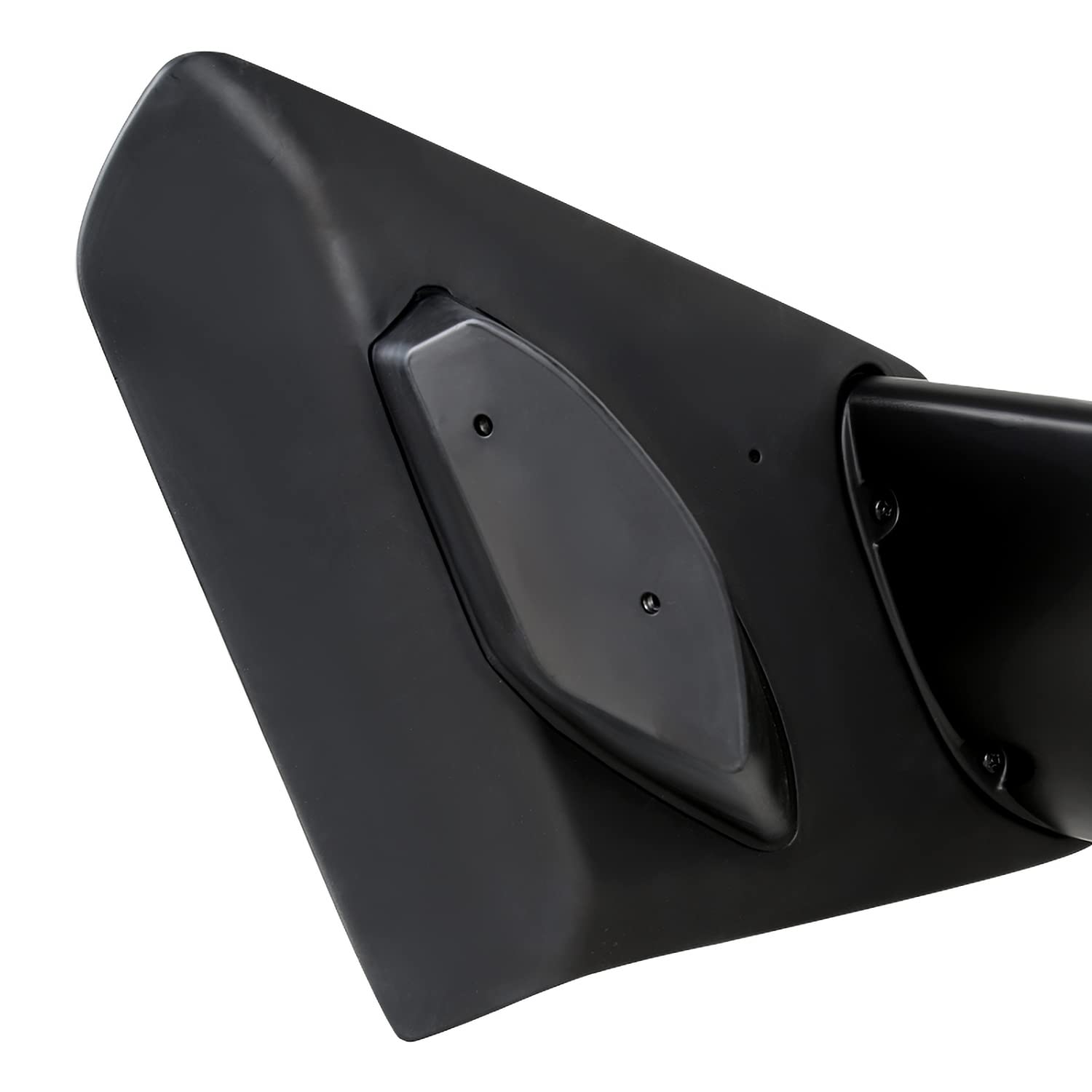 T-R Style Spec-D Tuning Matte Black ABS Rear Trunk Spoiler Compatible with 2016-2021 Honda Civic Sedan Models