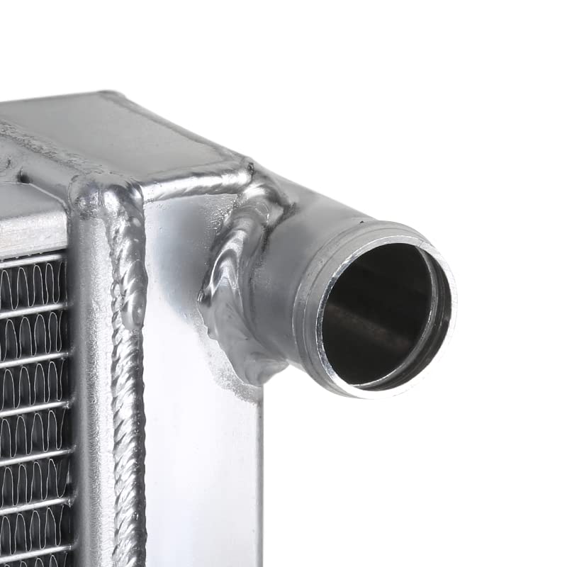 3-Row Spec-D Tuning Aluminum Performance Cooling Radiator Compatible with Jeep Cherokee Wagoneer 2.8L 4.0L 1984-1990