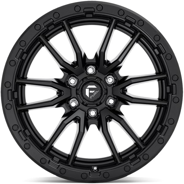 D679 FUEL OFF-ROAD REBEL 22X9, 6X135, 5.79, 20mm MATTE BLACK - D67922908957
