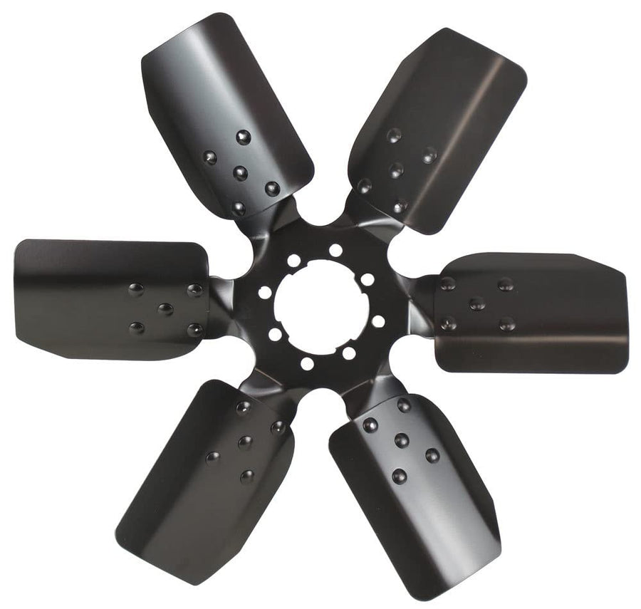 Derale Heavy Duty 17117 Fan Blade Series 1000 17" Steel Clutch Standard Rotation , Black