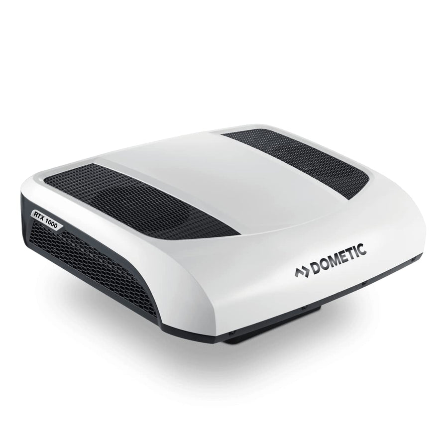 Dometic Air Conditioner RTX 1000 | Eco Mode Efficent and Tubo Cooling AC with 12 Hours of Running Time | White | Ideal for Camper, RV, Truck or Bus