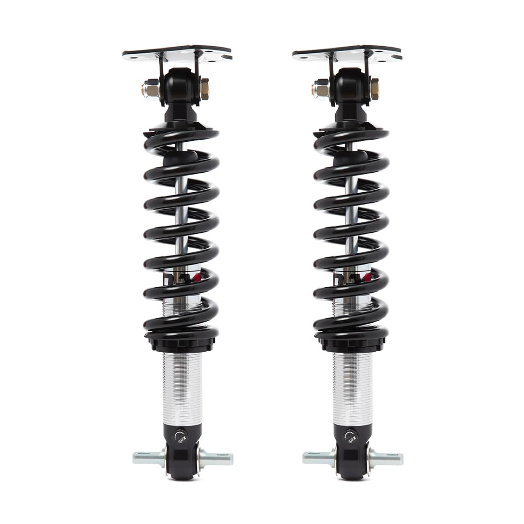 4/6 QA1 Lowering Kit Without Spindles fits 2007 2018 Silverado 1500 Sierra 1500 2WD Single Adjustable | Easy Bolt-In Installation | LK01-GMT03