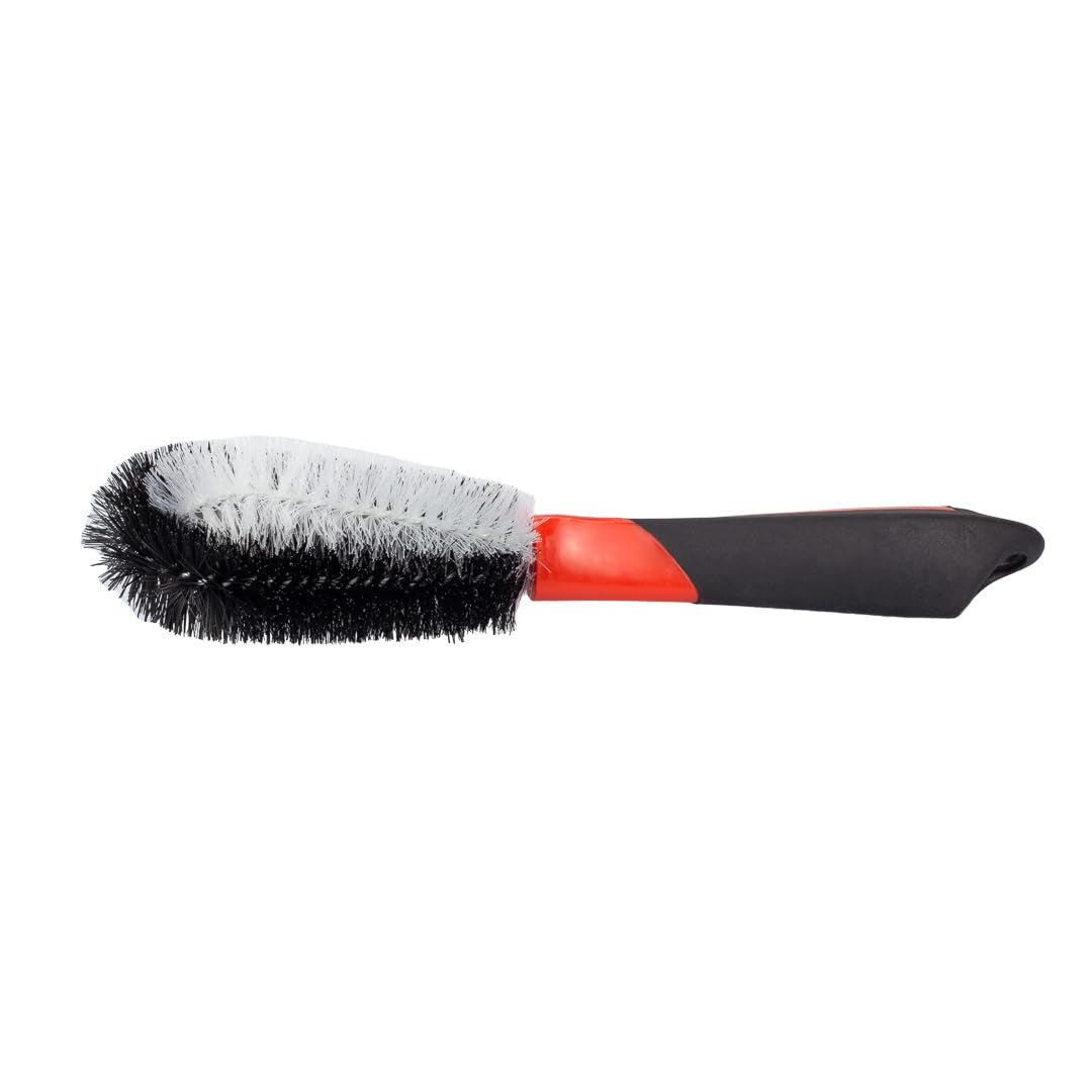 Maxshine 360° Universal Car Engine Cleaning Brush | 12” Long Handle with Non-Slip Grip | Soft Bristles for Safe & Effective Detailing | Deep Cleaning Tool for Engines, Wheels & Auto Detailing