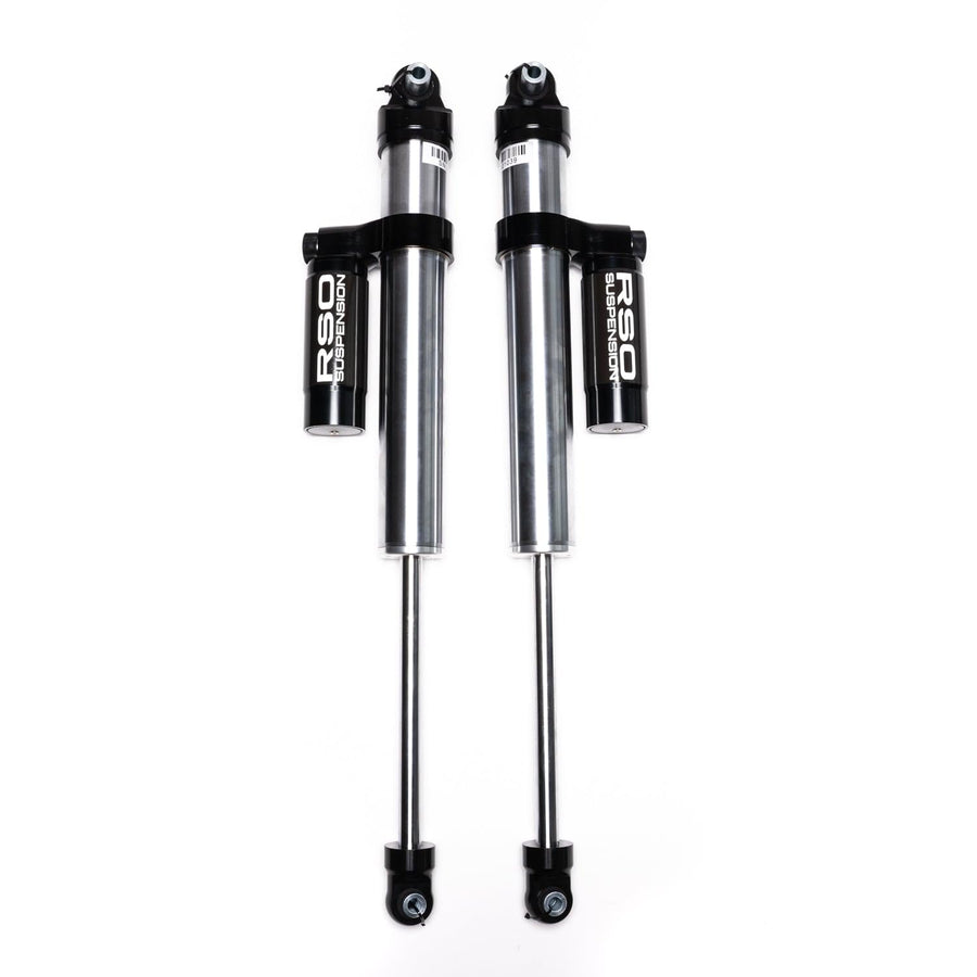 RSO Rear Suspension 2.5 Shocks Adjustable Compression Piggyback Reservoir 1-3 inch Lift Kits Compatible with 2018-2025 Wrangler JL/JLU