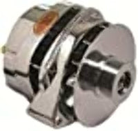 Alt GM CS144 Powermaster Polish 200A 6 grv Pulley PLFS Computer Compatible VR