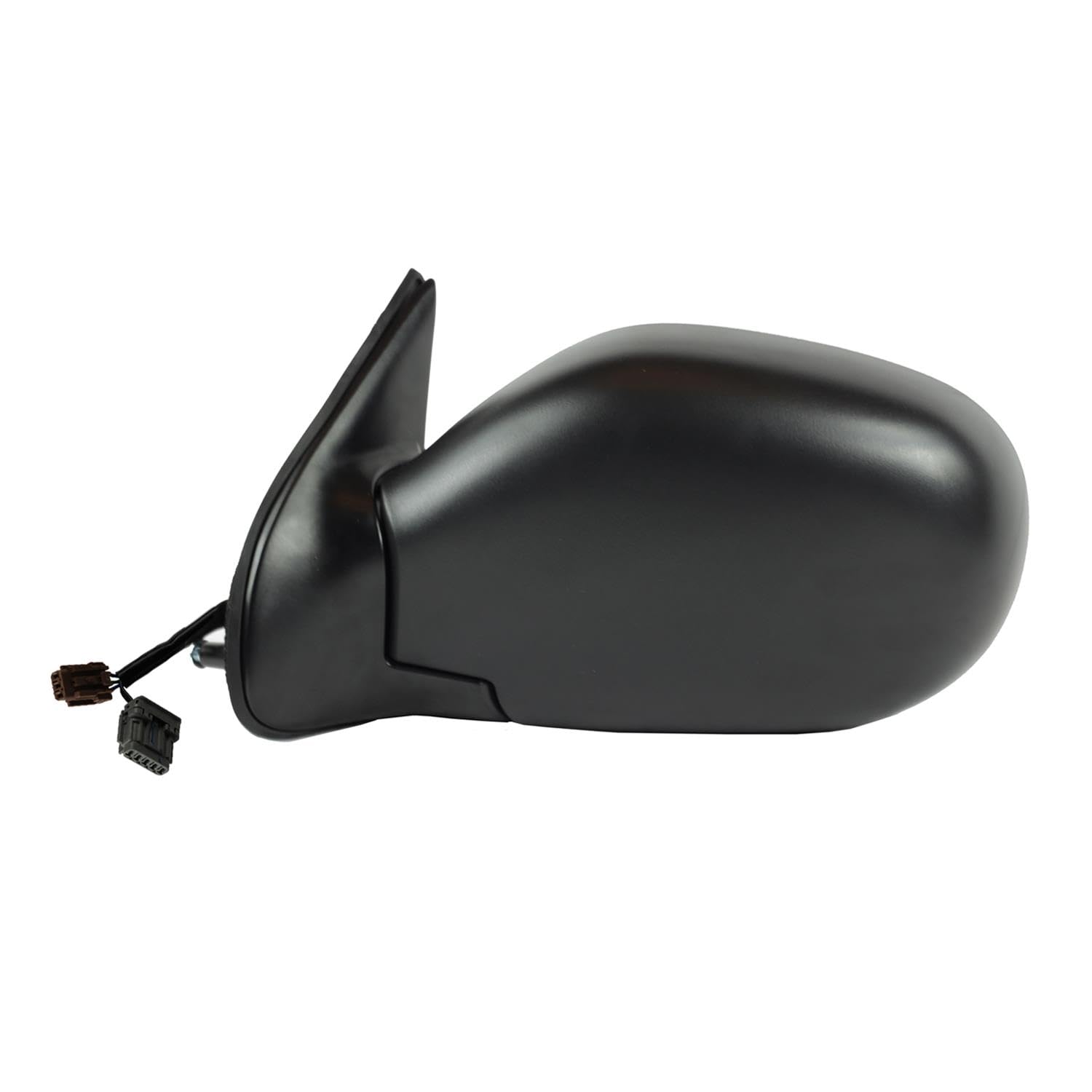 Mirror Driver Side for Nissan Pathfinder, Textured Black, Foldaway, Heated Power
