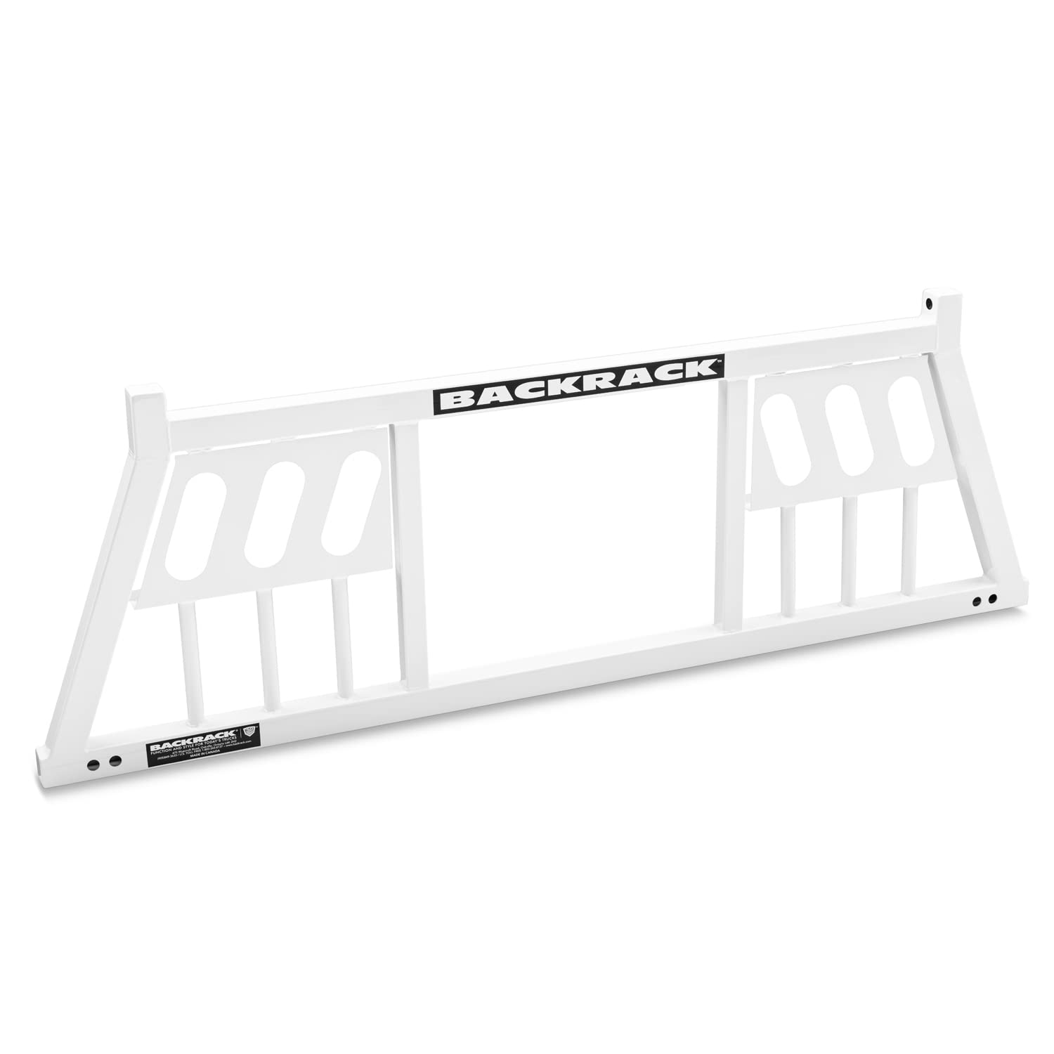 BACKRACK RealTruck Three Light Frame Only, White | 147TLW | Fits 1999-2025 Ford F-250/F-350/F-450; 2017-2025 Ford F-550