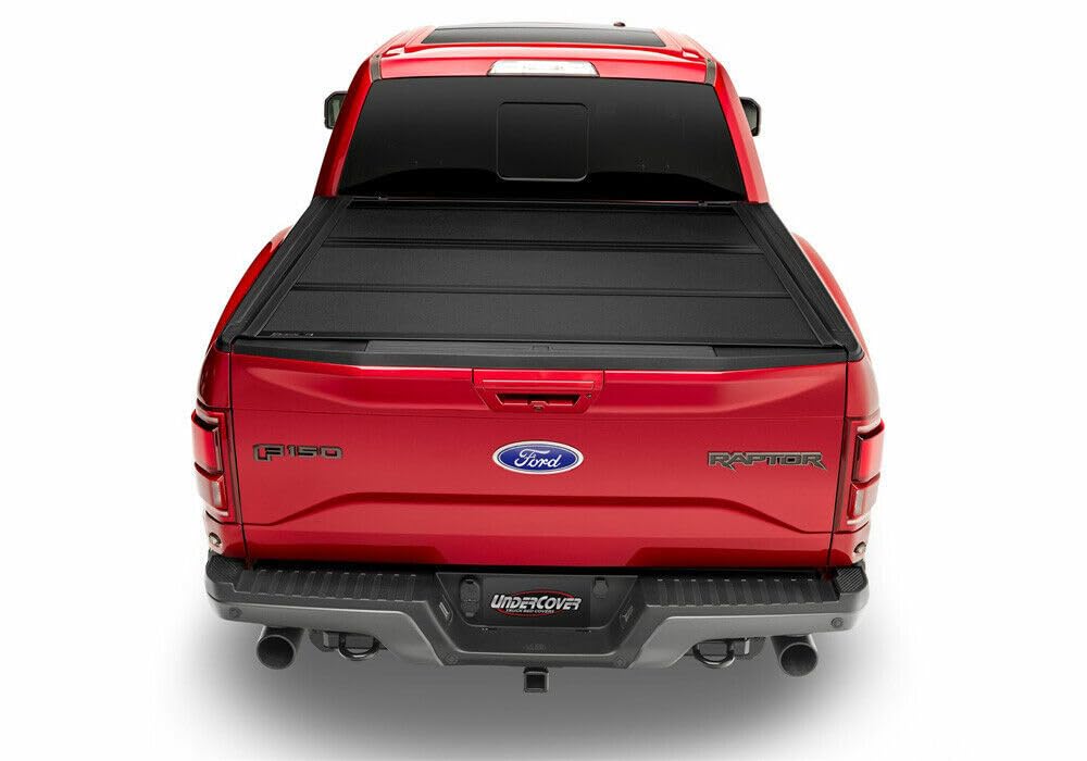 ArmorFlex UnderCover Hard Folding Truck Bed Tonneau Cover | AX42017 | Fits 2022 Toyota Tundra (w/o Trail Special Edition Boxes) 5' 7" Bed (66.7")