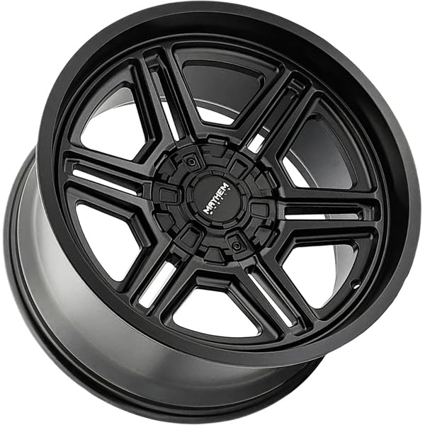 Hermosa Mayhem 8117 Matte Black Wheel (20 x 12. inches /6 x 135 mm, -44 mm Offset)
