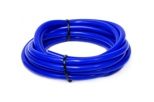 HPS Blue HTSVH6-BLUEx5 5' Length High Temperature Silicone Vacuum Tubing Hose (60 psi Maxium Pressure, 1/4" ID)