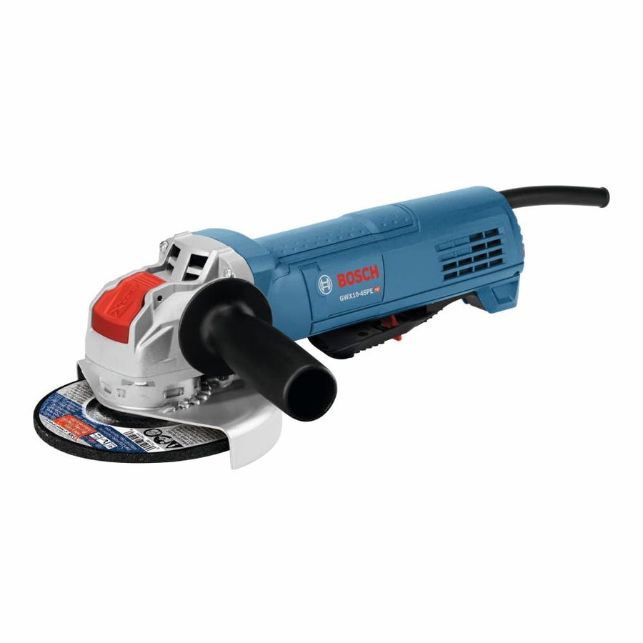 Bosch 4-1/2 In. GWX10-45PE X-LOCK Ergonomic Angle Grinder with Lock-On Paddle Switch