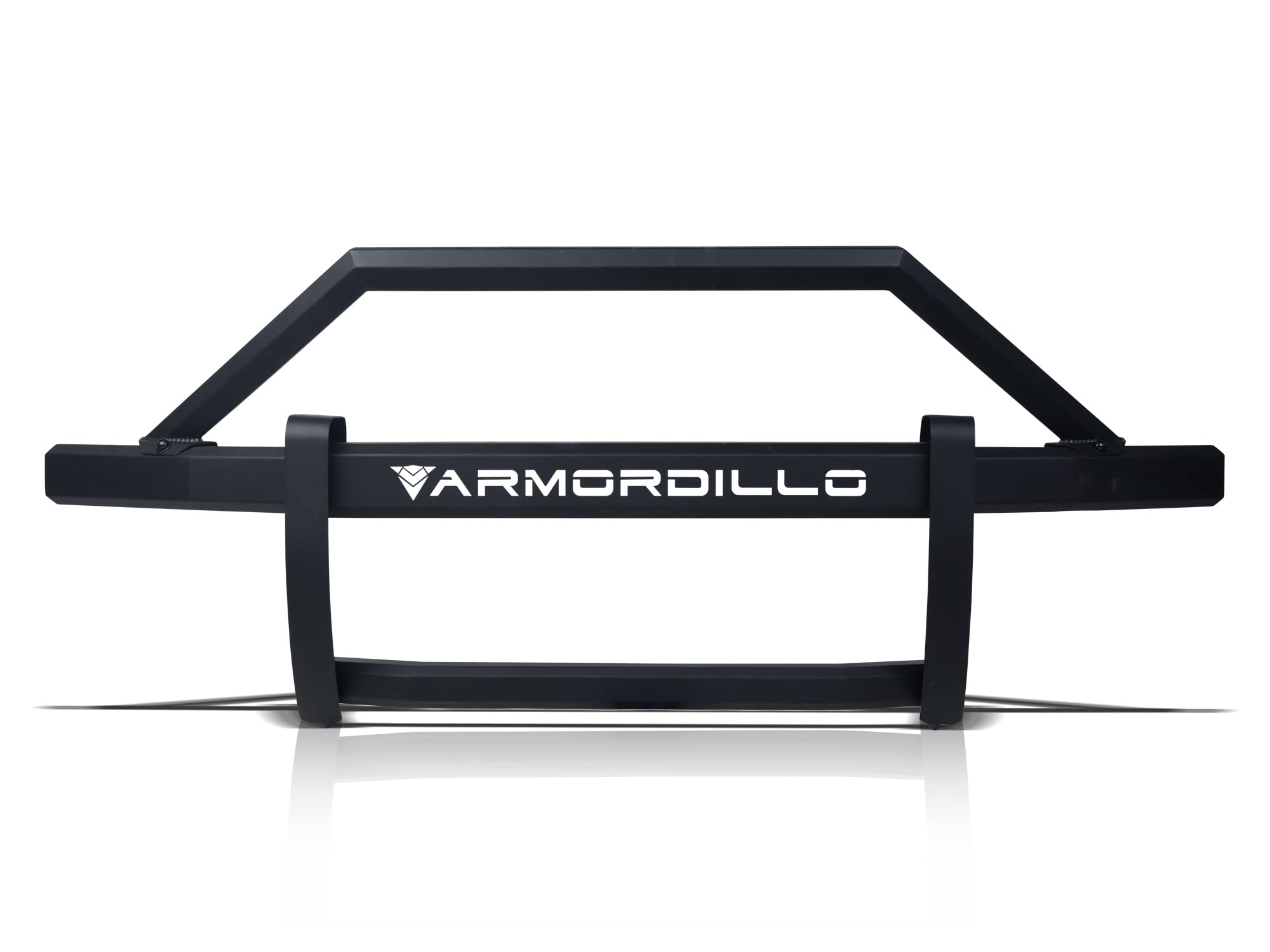 AR2 Pre-Runner Style Modular Bumper Grille Guard Armordillo - Matte Black Fits 2019-2024 Dodge Ram 1500