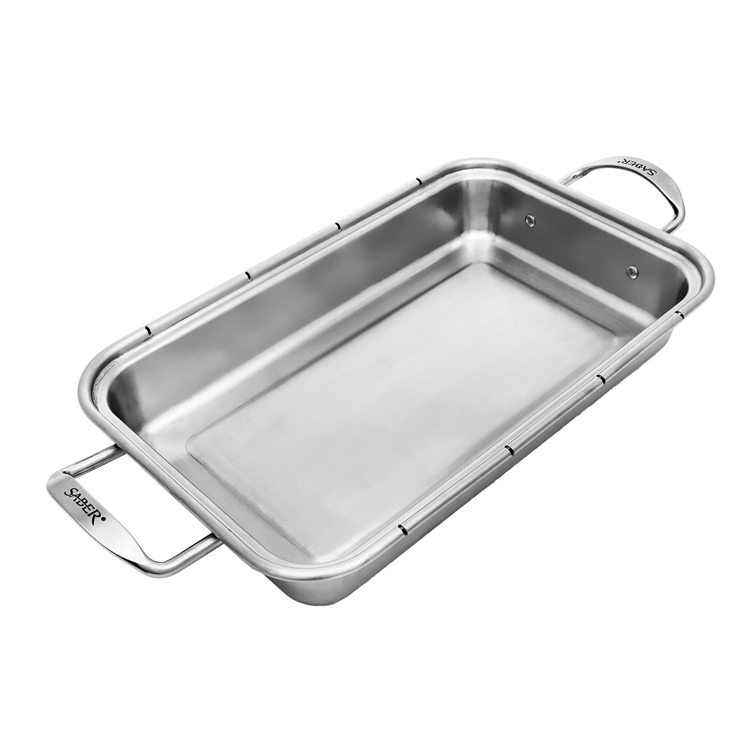 Stainless Steel Saber Roasting Pan w/Cutting Board - A00AA7018