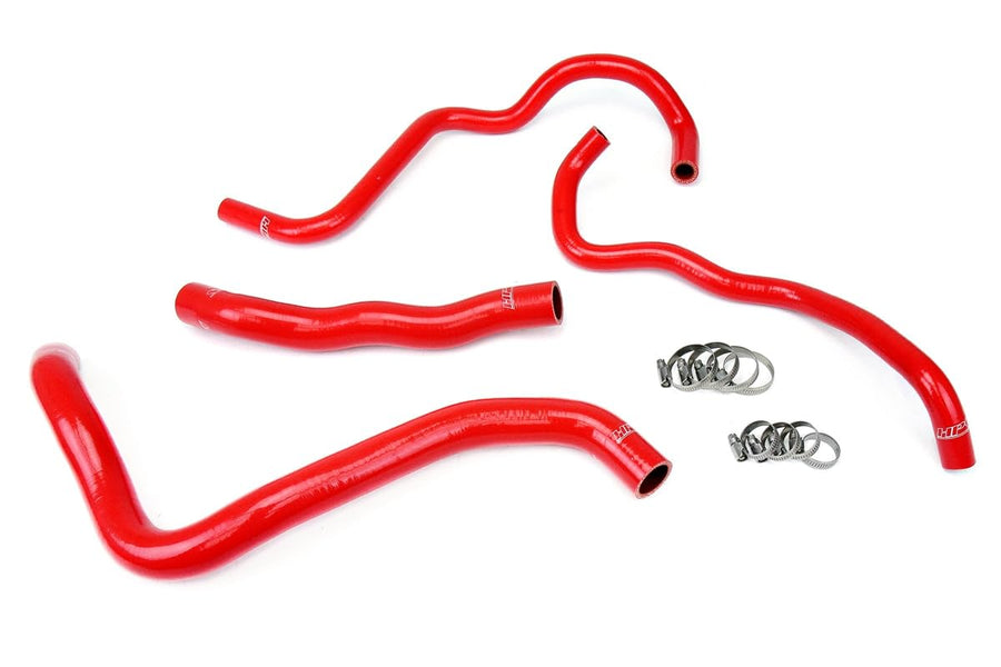 Red HPS 57-1341-RED Silicone Radiator Coolant/Heater Hose Kit