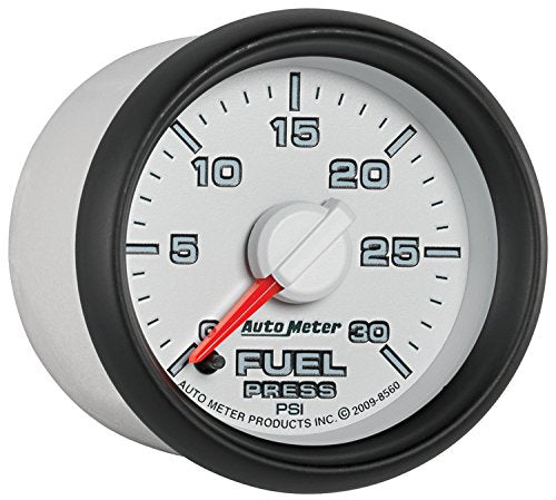 Auto Meter 2-1/16" Factory Match 0-30 PSI Fuel Pressure for Dodge