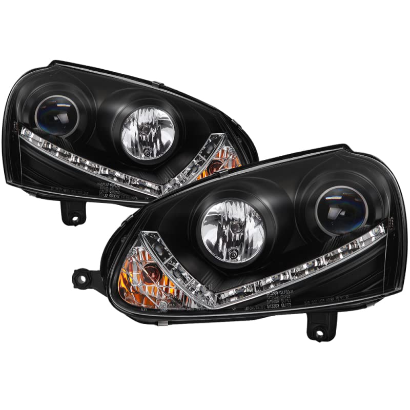 Auto Spyder 5017505 Projector Style Headlights Black/Clear