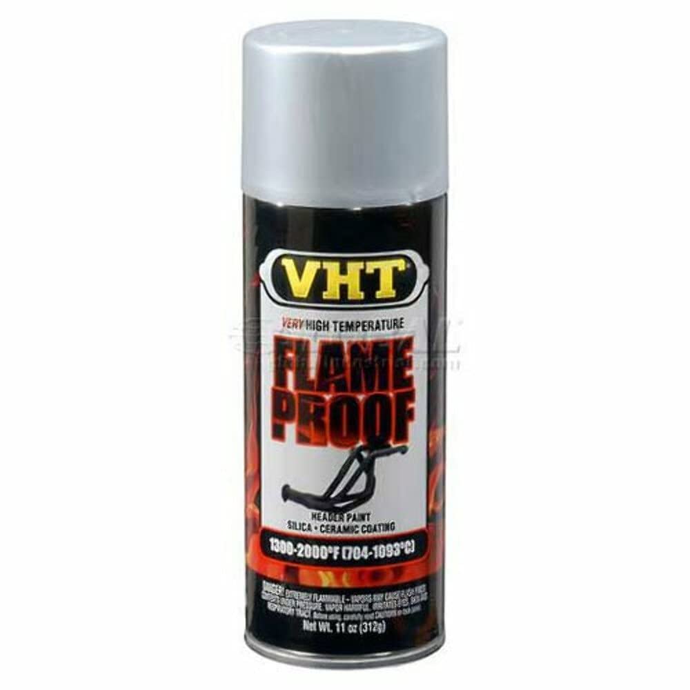 Vht High Temperature Extreme Coating Flat Silver 11 Oz. Aerosol - Lot of 6