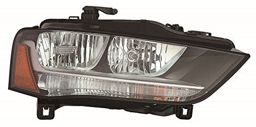 CAPA Right Passenger Halogen Headlight for 2013 2014 2015 2016 AUDI A4 Priority