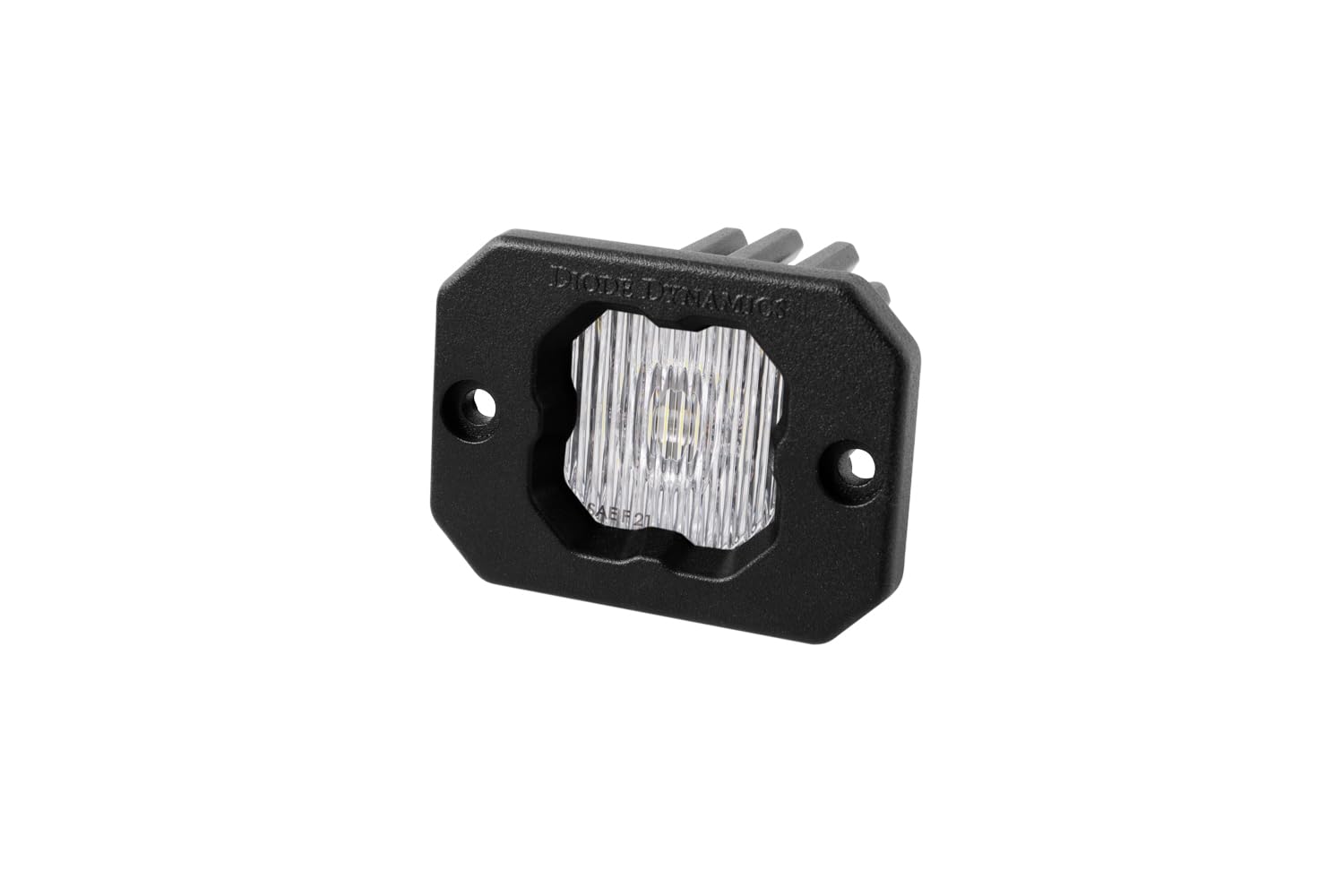 Diode Dynamics SSC1 SAE/DOT Fog LED Pod (one) Flush Mount w/Amber Backlight