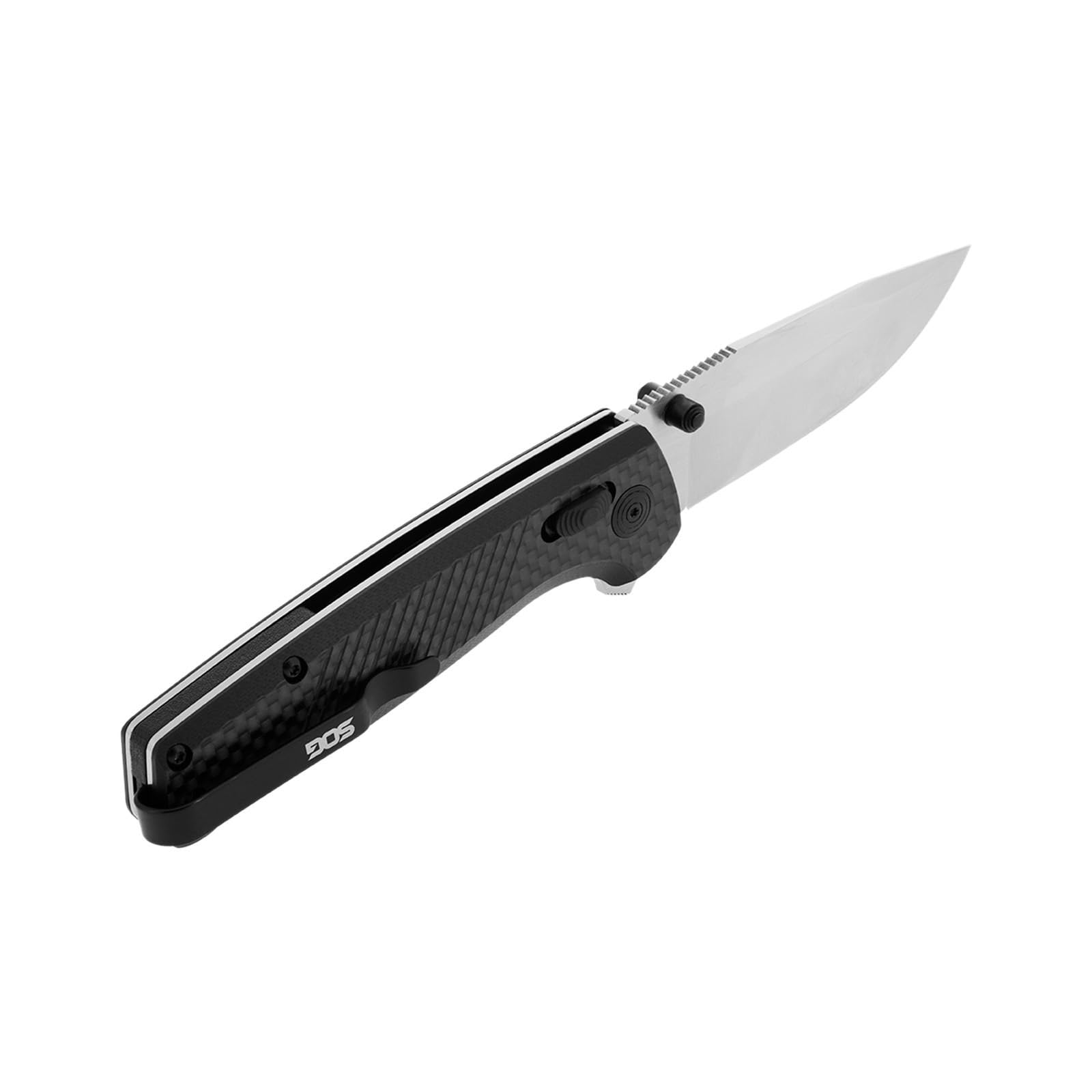 SOG Ergonomic Terminus XR Balanced Lightweight Ambidextrous Folding Knife| G10 Carbon Fiber Handle | S35VN Steel Blade
